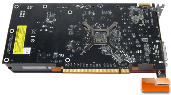 AMD Radeon HD 7770 Graphics Card Back PCB