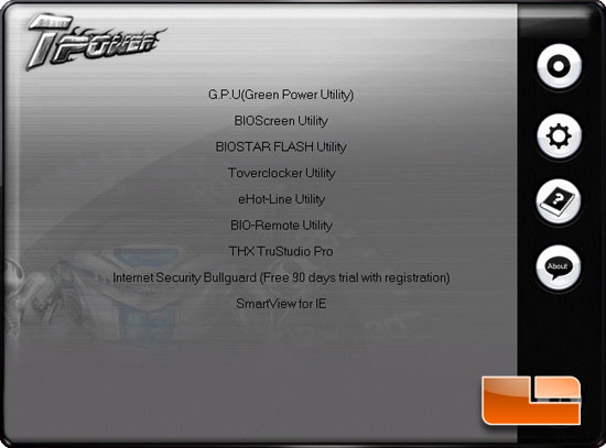 BIOSTAR TPower X79 Utilities Disk