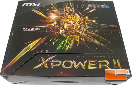 MSI Big Bang XPower II Retail Packaging