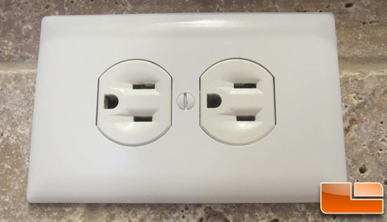 Standard 15-Amp Power Outlet