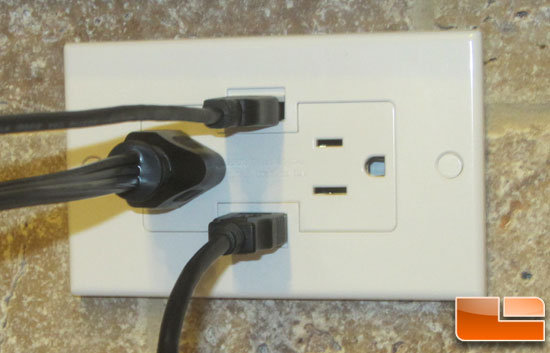 Power2U USB Power Outlet Installed