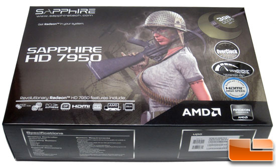 Sapphire Radeon HD 7950 Retail Box Sapphire Radeon HD 7950 Retail Box