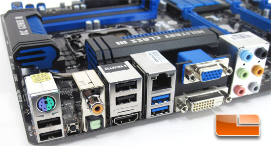 MSI Z77A-GD65 'Ivy Bridge' Motherboard Layout