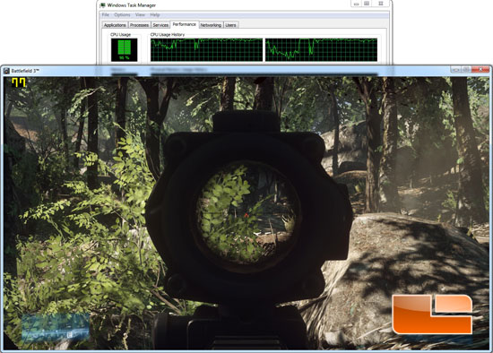 CPU Usage in Battlefield 3