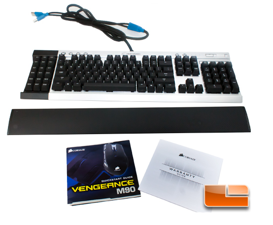 Corsair Vengeance K90 top