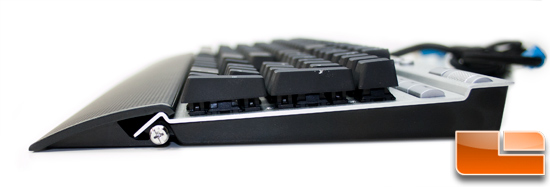 Corsair Vengeance K90 wrist rest side