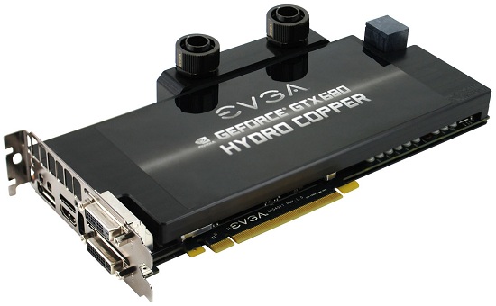 EVGA GeForce GTX 680 Hydro Video Card