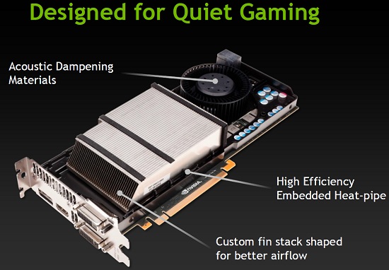 NVIDIA GeForce GTX 580 Video Card Vapor Chamber Cooling