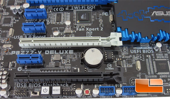 ASUS P8Z77-V Deluxe Motherboard Layout