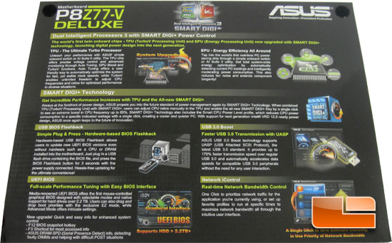 ASUS P8Z77-V Deluxe Retail Packaging