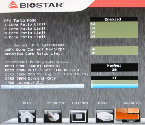 BIOSTAR TZ77XE4 UEFI BIOS