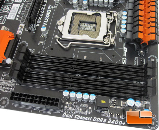 BIOSTAR TZ77XE4 Z77 Motherboard Layout