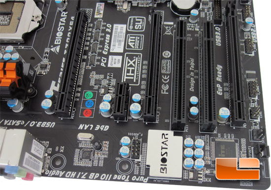 BIOSTAR TZ77XE4 Z77 Motherboard Layout