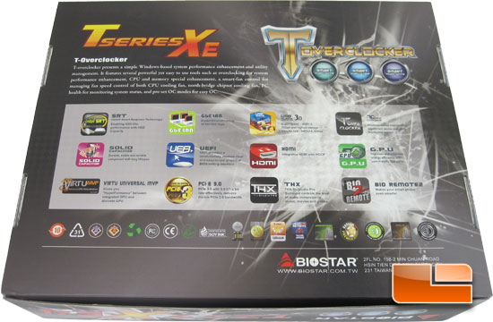 BIOSTAR TZ77XE4 Z77 Retail Packaging