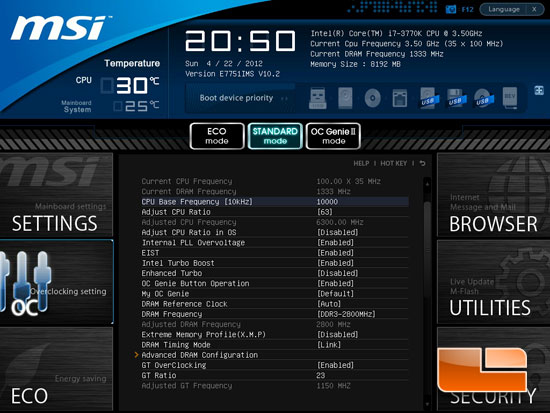 MSI Z77A-GD65 Click BIOS
