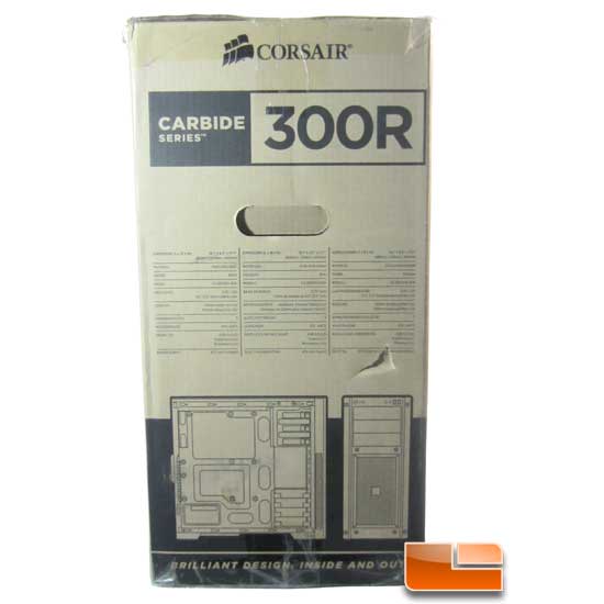 Corsair Carbide 300R box back