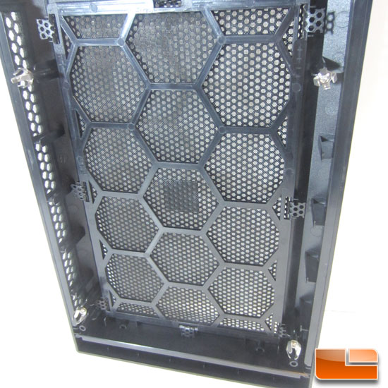 Corsair Carbide 300R filter on the front panel