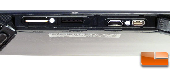 Pantech Element AT&T 4G LTE Tablet Ports