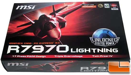 MSI R7970 Lighting Video Card Retail Box Front