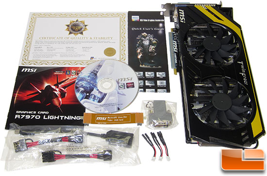 MSI R7970 Lighting Video Card Retail Bundle