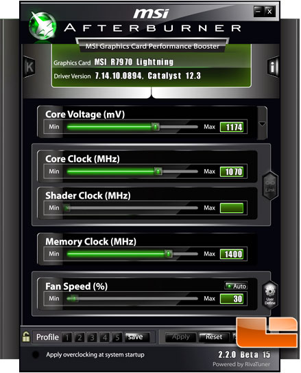 MSI AfterBurner 2.2 Beta 15