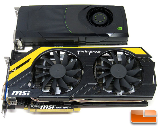 NVIDIA GeForce GTX 680 and MSI R7970 Lightning