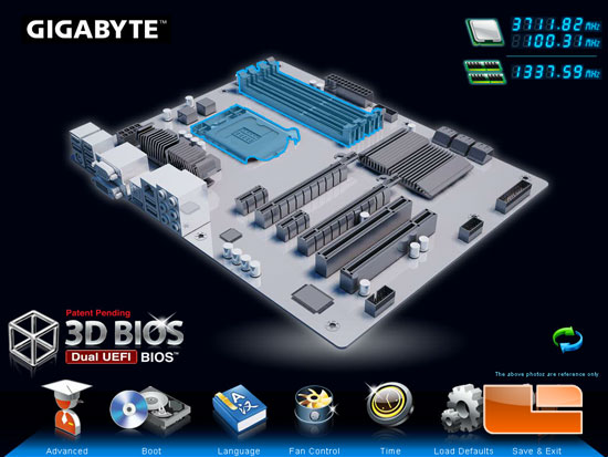 GIGABYTE Z77X-UD5H 3D BIOS