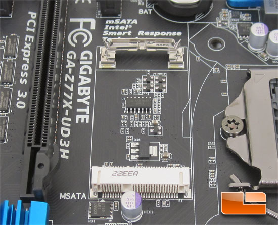 GIGABYTE GA-Z77X-UD3H Motherboard Layout