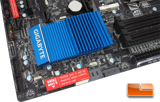 GIGABYTE GA-Z77X-UD5H WiFi Motherboard Layout