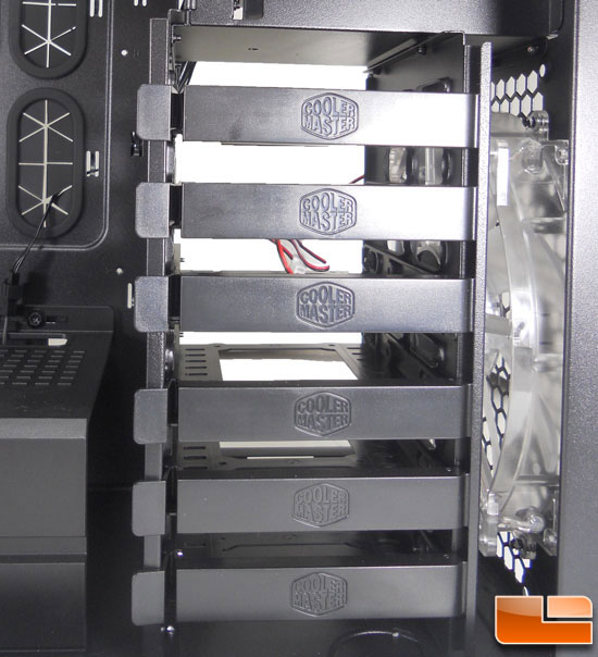 Hard Drive Cage With 6 Caddies