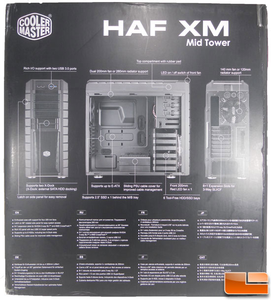 CM XM Box Back