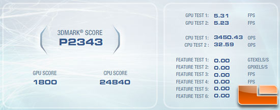 3dmark Vantage