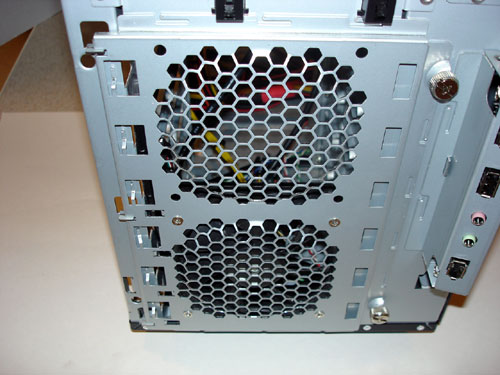 HDD cage door