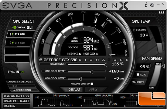 EVGA Precision 3.0.1 Overclocking Utility