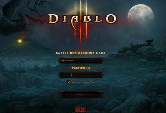 Diablo III Login