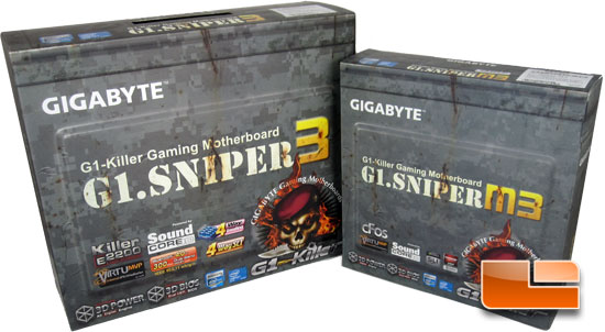 GIGABYTE G1.Sniper M3 & G1.Sniper 3 Motherboard Reviews