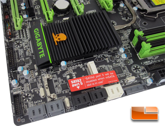 GIGABYTE Intel Z77 G1 Sniper 3 ATX Motherboard Layout