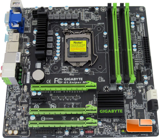 GIGABYTE Intel Z77 G1 Sniper M3 mATX Motherboard Layout GIGABYTE Intel Z77 G1 Sniper M3 mATX Motherboard Layout