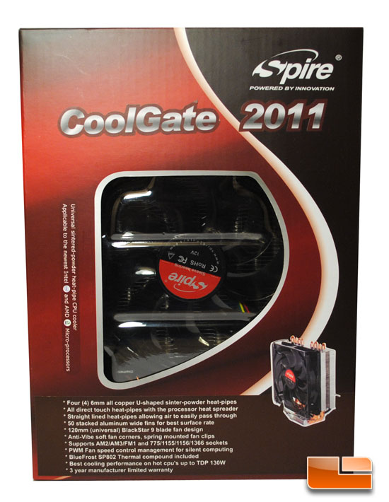 Spire Coolgate 2011 Retail Box