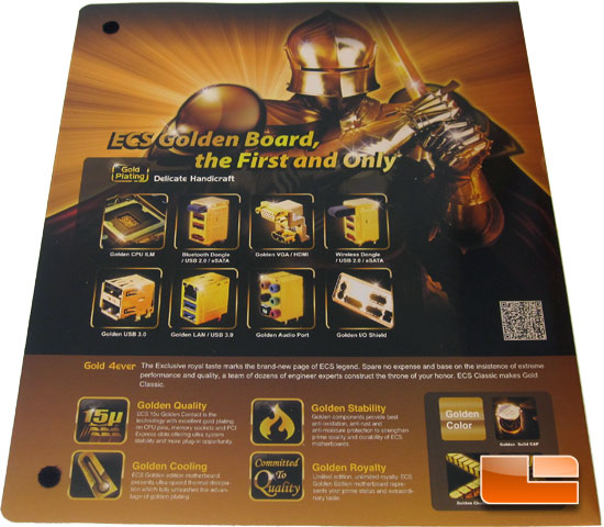 ECS Z77H2-AX Golden Intel Z77 Motherboard Retail Box and Bundle