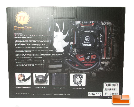 Thermaltake Water 2.0 Performer Box Back