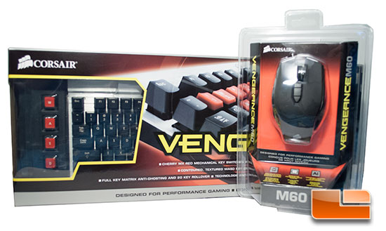 Corsair Vengeance K60 and M60 FPS Keyboard & Mouse Review