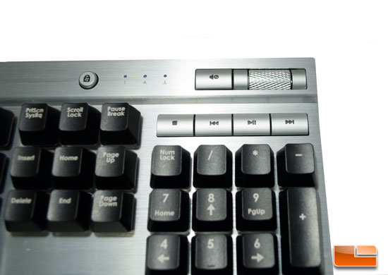 Vengeance K60 Media Keys