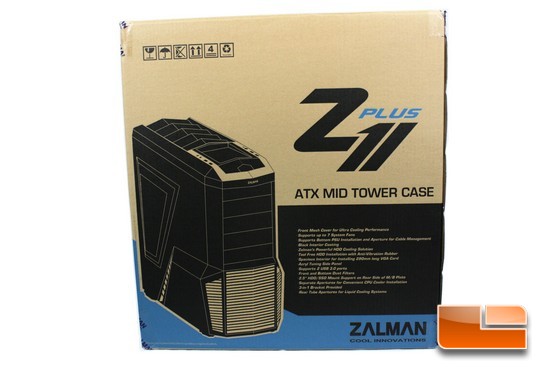 Zalman Z11 Plus Box Front