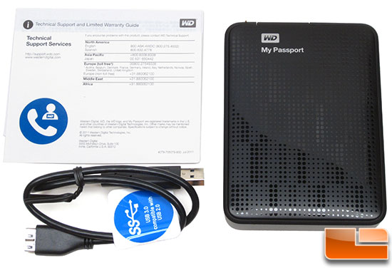 WD My Passport 2TB Portable Hard Drive Bundle