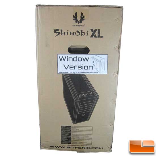 BitFenix Shinobi XL box side