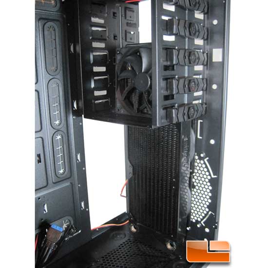 BitFenix Shinobi XL water coolign front 360