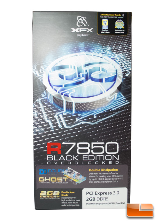 XFX Radeon 7850 Black Edition Box