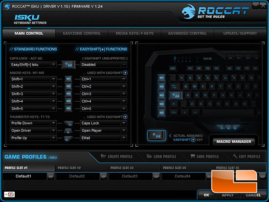 Roccat Isku Software