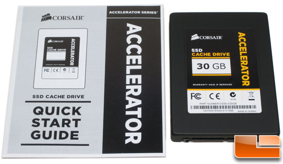 Corsair Accelerator 30GB SSD Cache Drive Bundle